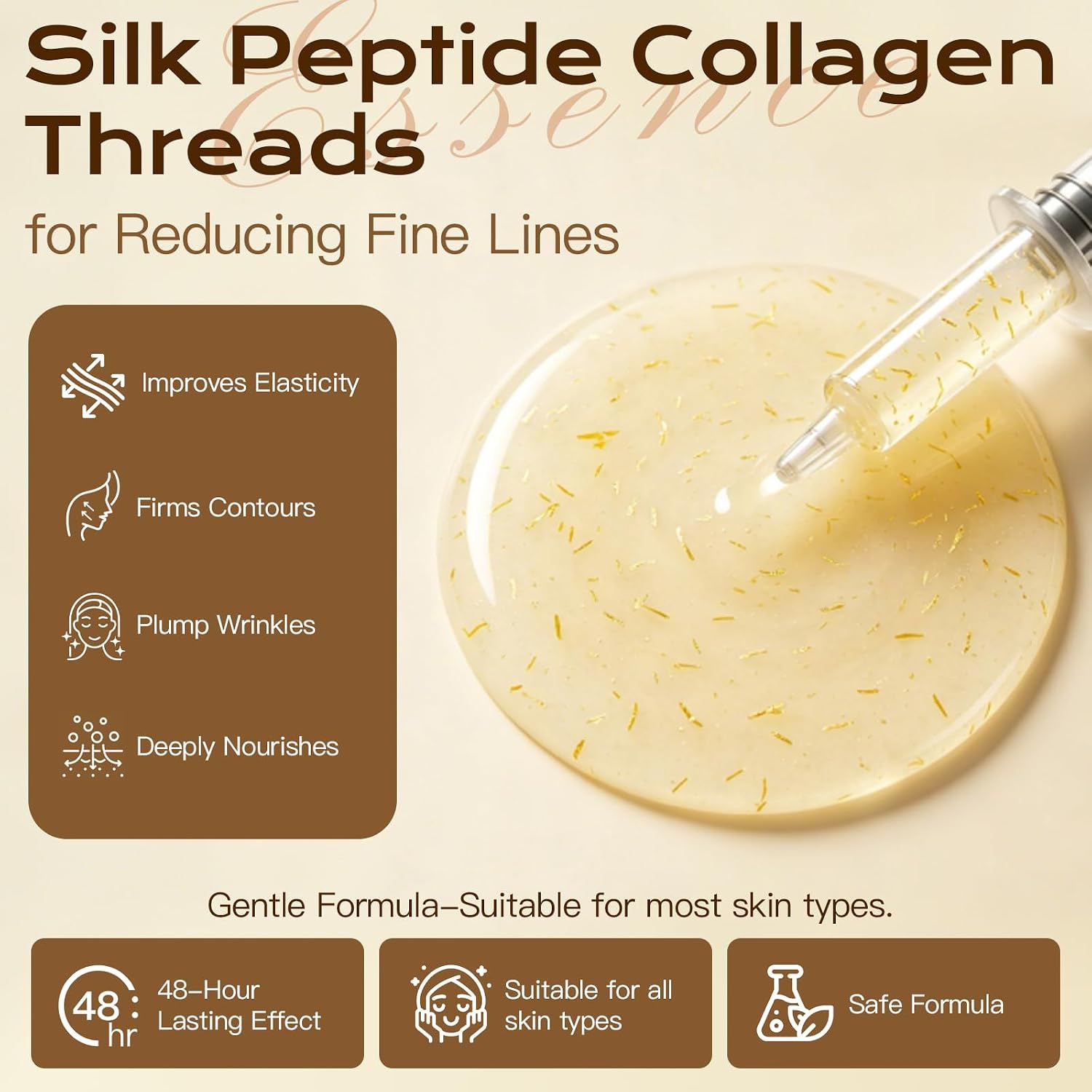 Ser corean cu colagen vegetal și peptide