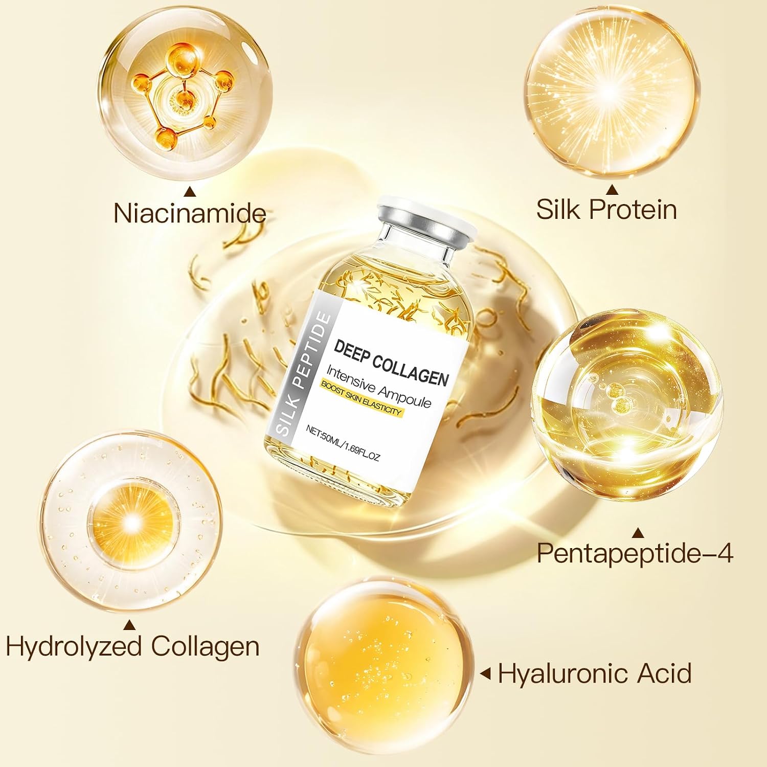 Ser corean  cu colagen și peptide