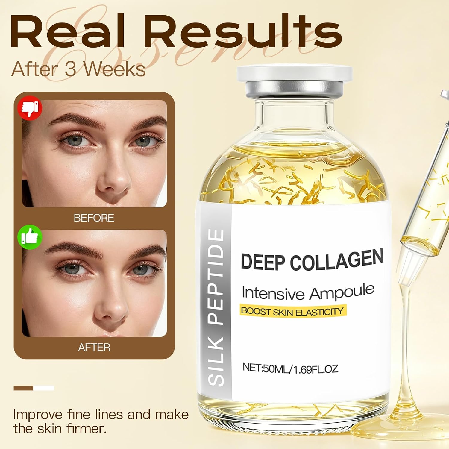 Ser corean  cu colagen și peptide