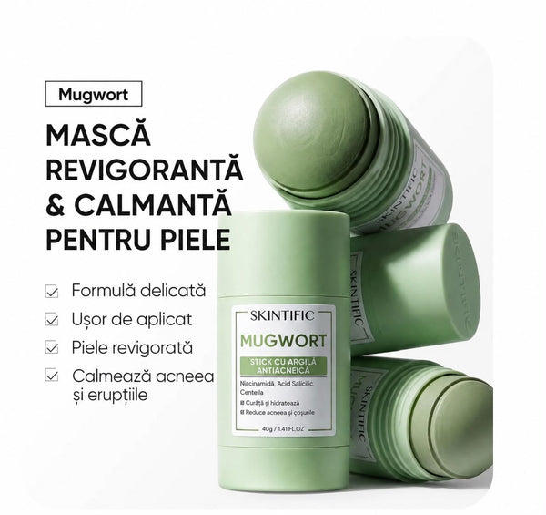 Masca Minune cu Argilă Mugwort
